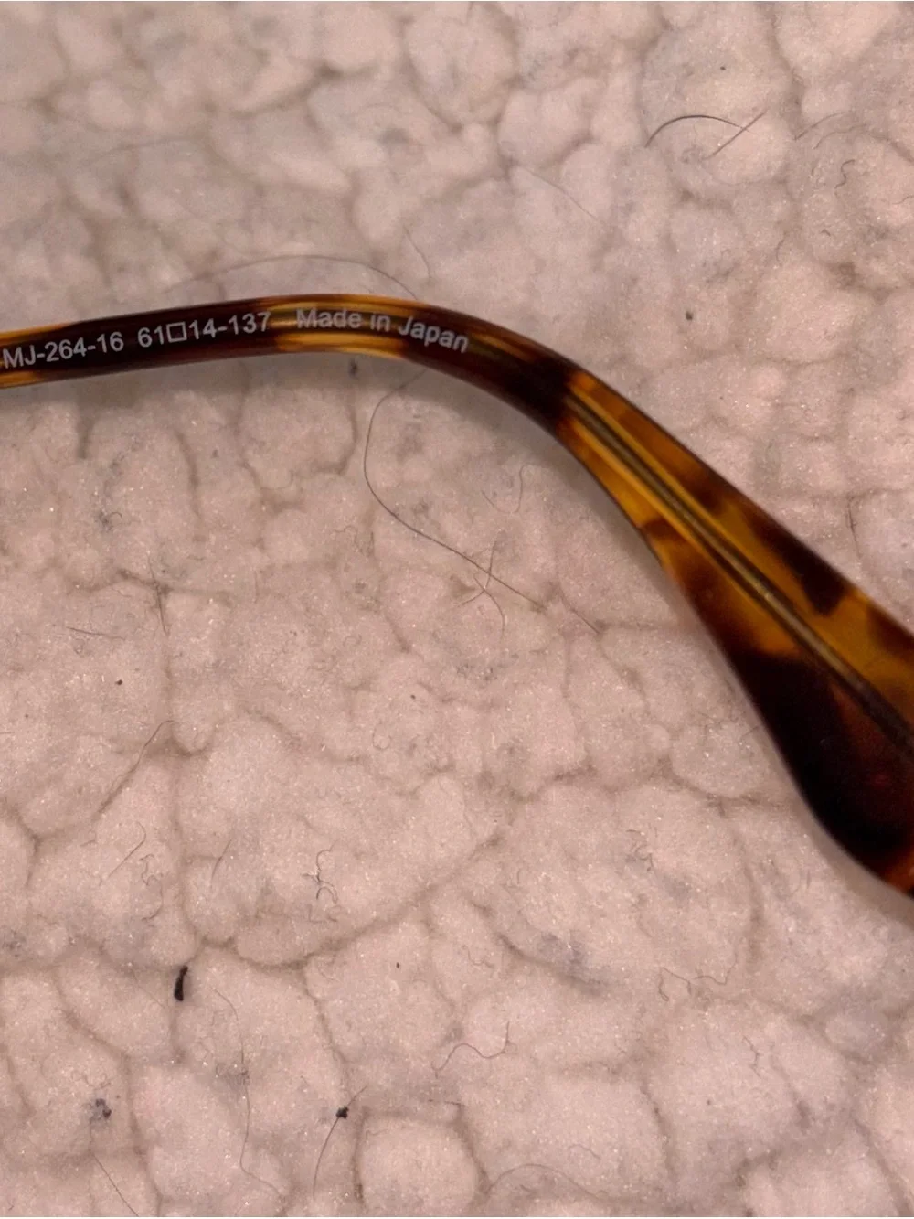 Maui Jim Mavericks Titanium Polarized Aviator Sunglasses MJ264-16 Japan